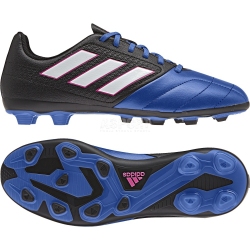 Buty młodzieżowe treningowe lanki ACE 17.4 FxG J niebieskie Adidas